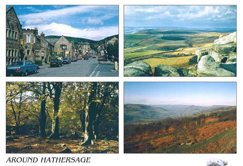 Around Hathersage postcards